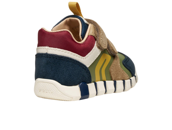 Geox B Iupidooo B3555D - Navy Pistachio back 1 view