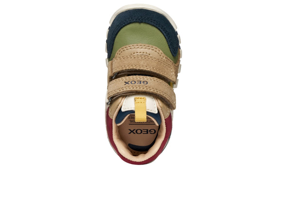 Geox B Iupidooo B3555D - Navy Pistachio top view