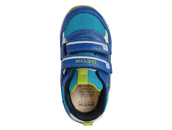 Geox Todo B2584A in Royal Lime Green top view