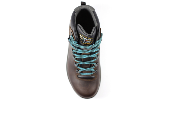 Gri Sport Lady Glide CLG719 hiking boot in Brown top view
