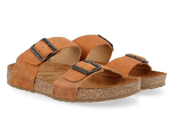 Haflinger Bio Andrea 819016 1653 in Caramel Country Upper view