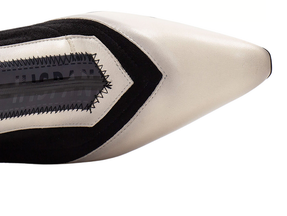 Hispanitas BHI254186 I25 Soho - Black Cream toe