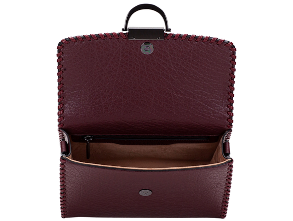 Hispanitas BI254148 - Wine handbag with a handle on a white background