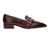 Hispanitas CHI252462 C001 Bolmet - Hazelnut Khaki with decorative buckle on white background