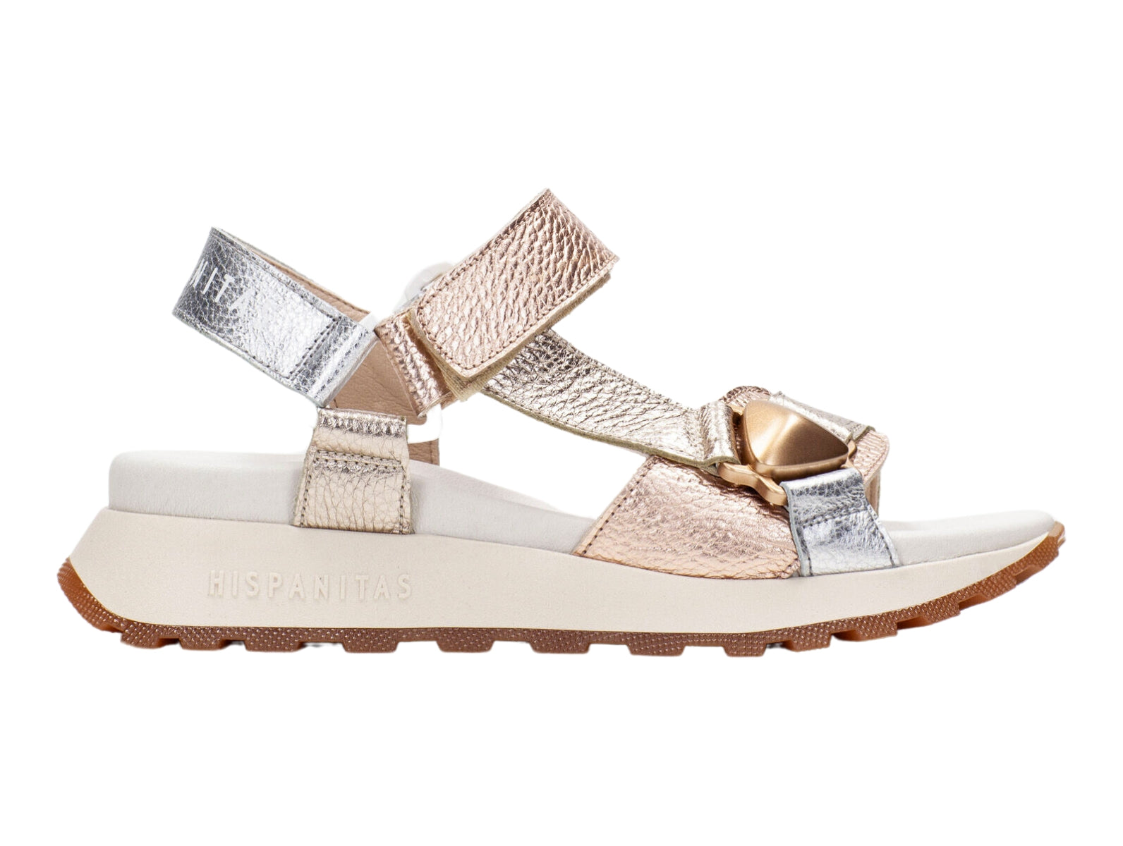 Comprar SANDALIAS DE CUÑA CHV253896 de la marca HISPANITAS para MUJER en color Dorado online al Comprar SANDALIAS DE CUÑA CHV253896 de la marca HISPANITAS para MUJER en color Dorado online al