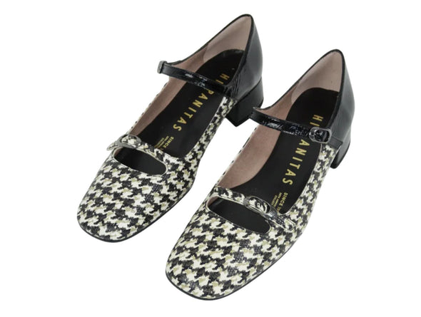 Hispanitas HI254207 Oporto - Black White front