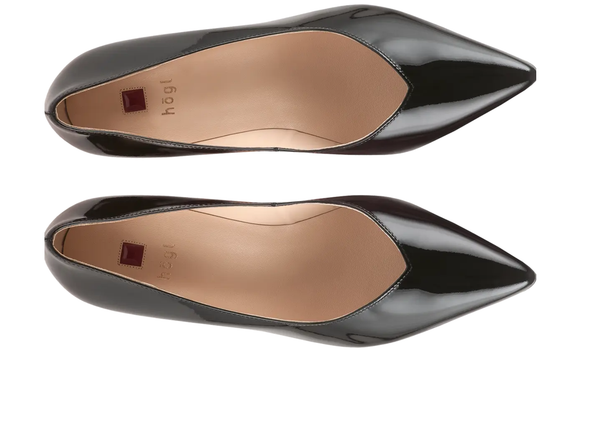 Högl 0-17 6704 0100 - Black Patent top view