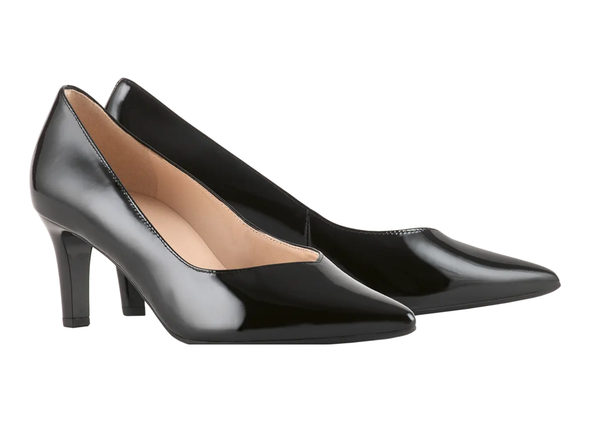 Högl 0-17 6704 0100 - Black Patent upper view