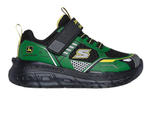 Skechers 407062N John Deere: Skech Tracks - Tractor-Tronix - Green Black outer view