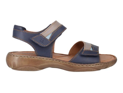 Josef Seibel Debra Sandali In Pelle Donna: Leggeri Con Chiusura A Strappo E Suola PU, Larghezza Normale G