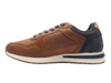 Lloyd & Pryce Laforga a laced Camel sneaker on a white background