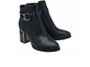 Lotus Adelaide  ULB417 - Navy with decorative buckle on white background