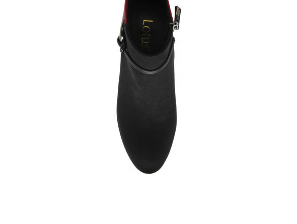 Lotus Ebony ULB401 - Black Red top view