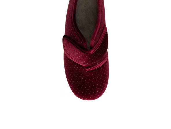 Lotus Janet ULH090 - Burgundy top view