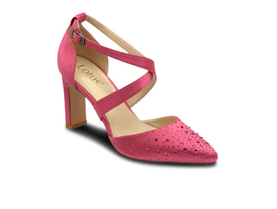 Lotus Leona ULS 425 in Fuchsia Diamante upper view