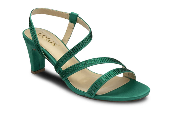 Louts Bernadette ULS 377 in Emerald upper view