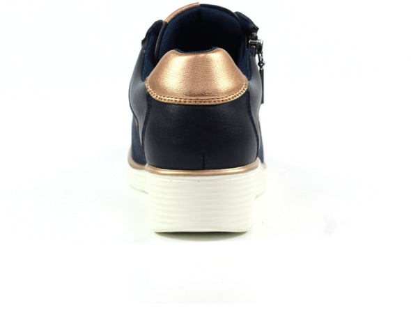 Lunar DLW053 Tillie in Navy Back view