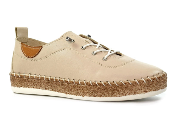 Lunar Evie FLE050 - Cream upper 2 view