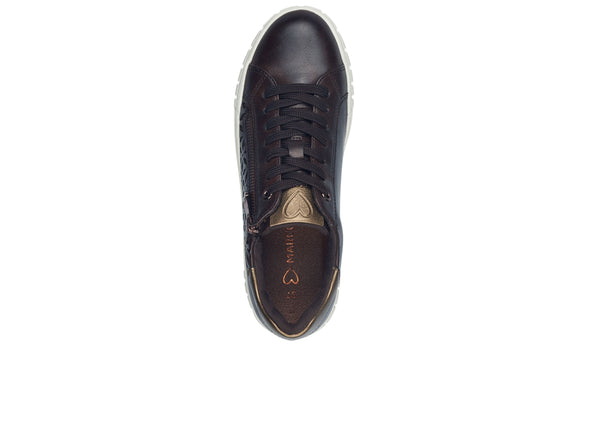 Marco Tozzi 2-23701-23 - Black Mocca top view
