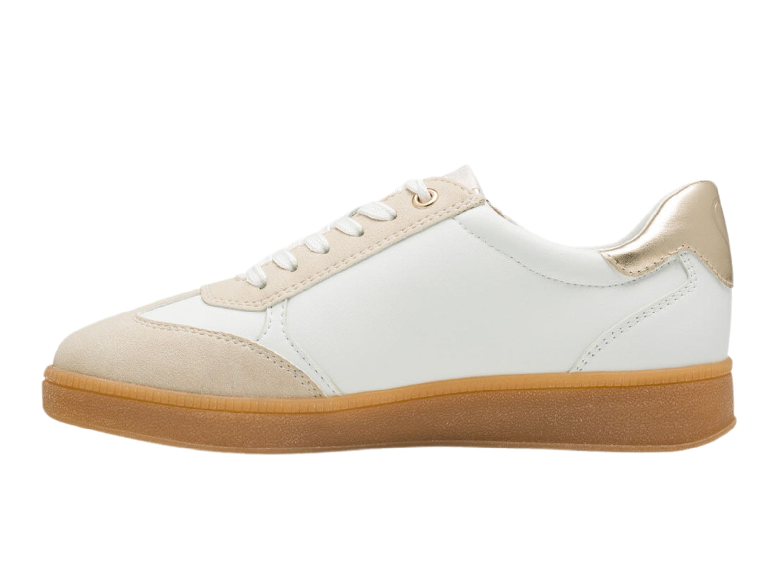 Scarpe Sneaker Donna Marco Tozzi 23718-42-957 – Pelle Sintetica Platino – Casual Estive - Foto 3