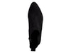 Marco Tozzi 2-25095-41 - Black ankle boot with block heel on a white background top view
