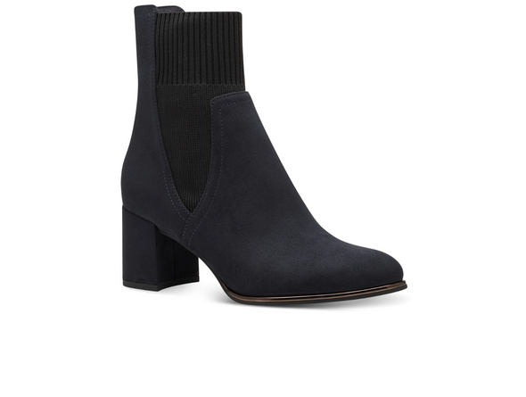 Marco Tozzi 2-25392-41 888 Dark Navy ankle boot on white background