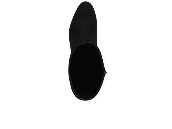 Marco Tozzi 25524-43-001 - Black boot, top view on a white background