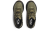 Merrell Nova 4 WP J068397 - Green and black laced hiking shoe on a white background top view