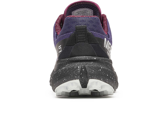 Merrell J068483 Agility Peak 5 GORE-TEX® - Arcane laced hiking shoe on a white background back view