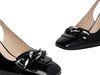 NeroGiardini E409490D 100 in Black Patent upper 1 view