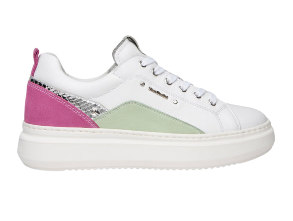 NeroGiardini E409910D 707 in Pink White Lime outer view