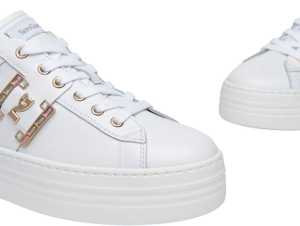 NeroGiardini E409967D 707 in White Upper 1  View
