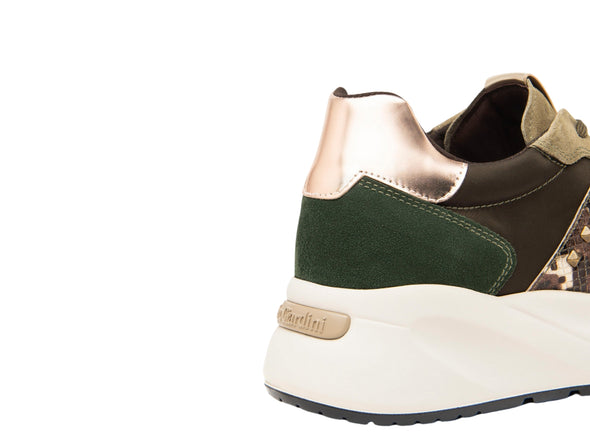 NeroGiardini I411527D 534 - Velour Stone upper 2 view