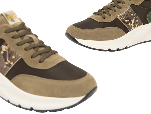 NeroGiardini I411527D 534 - Velour Stone upper 1 view