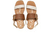 Oh! My Sandals Tonia 7370 in Camel top view