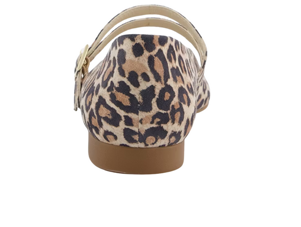 Paul Green 1022-207 Ballerina - Leopard Print
