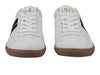 Paul Green 5350-085 Sneaker in White Black front view