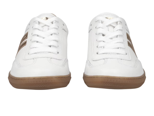 Paul Green 5350-196 Sneaker in White Gold front view