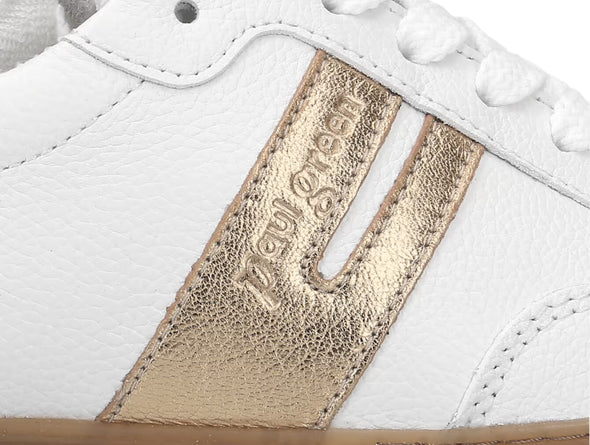 Paul Green 5350-196 Sneaker in White Gold upper 1 view