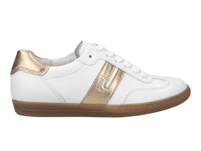 Paul Green 5350-196 Sneaker in White Gold outer view