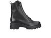 Paul Green 8216-048 - Black leather boot outer view white background