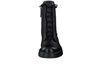 Paul Green 8216-048 - Black leather boot front view white background