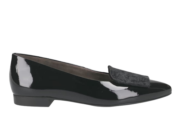 Paul Green Super Soft Ballerina 3792-126 in Black Patent outer view