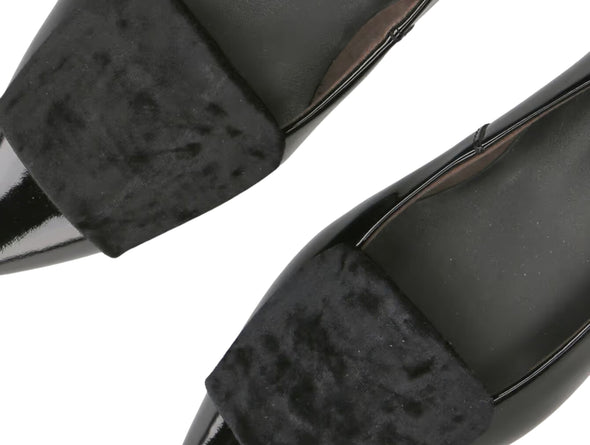 Paul Green Super Soft Ballerina 3792-126 in Black Patent upper view