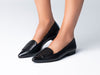 Paul Green Super Soft Ballerina 3792 012 in Black model view