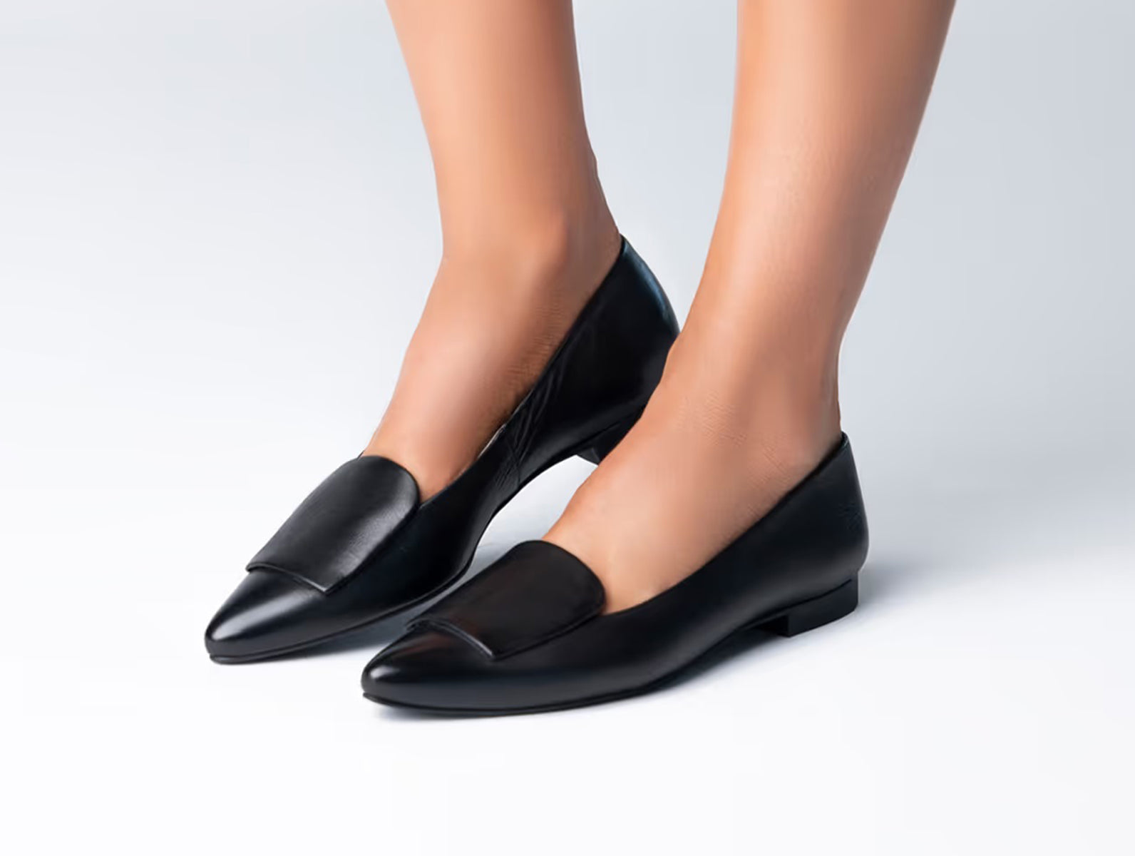 Paul Green Ballerina 3792 Black Ladies Shoes at Walsh Brothers Shoes. Tralee