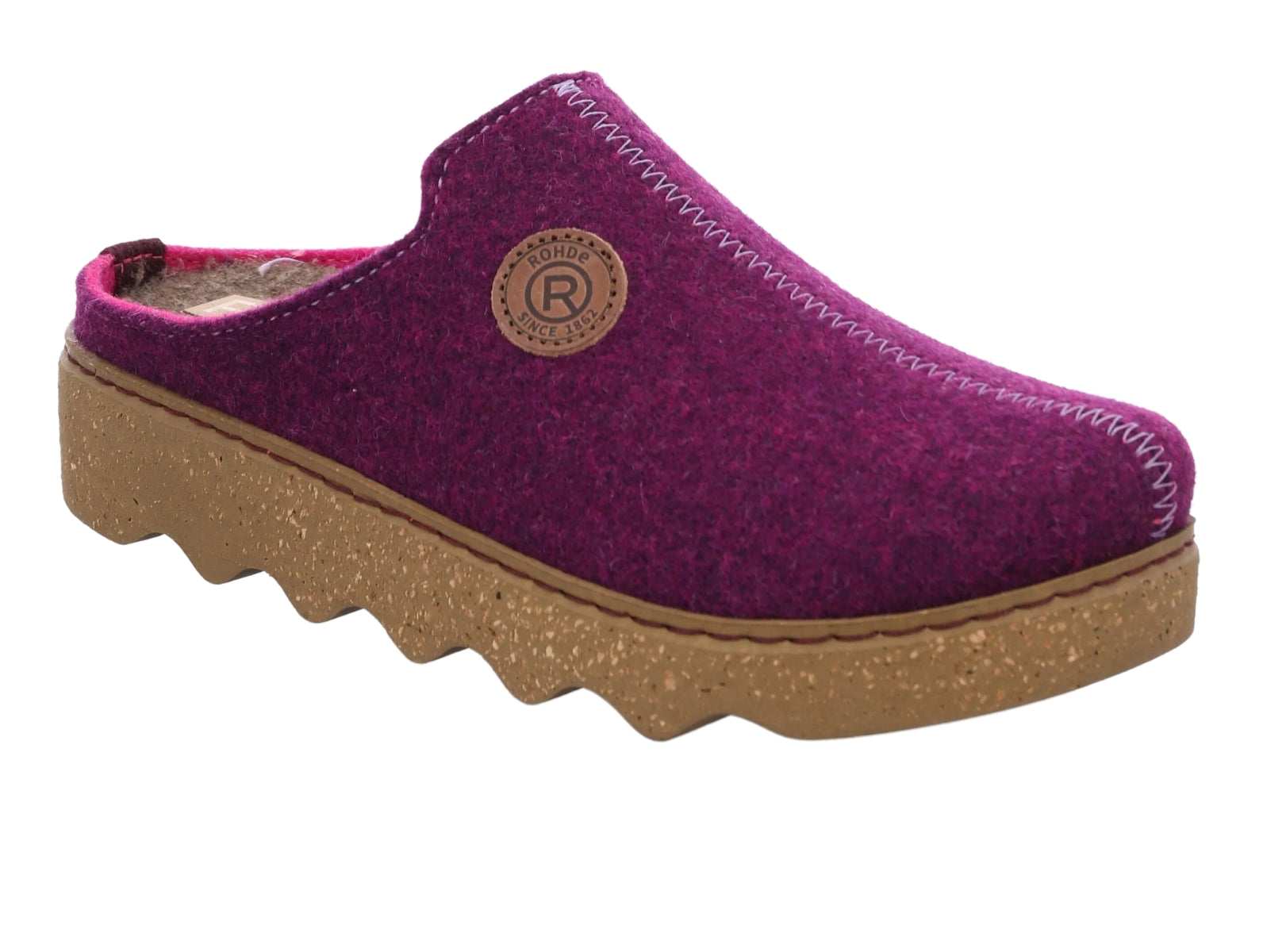 Clogs Rohde Slippers Ladies ROHDE 1447 Ladies Leather Mule Clog