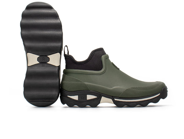 Rouchette Ladies Bottillon - Khaki sole view