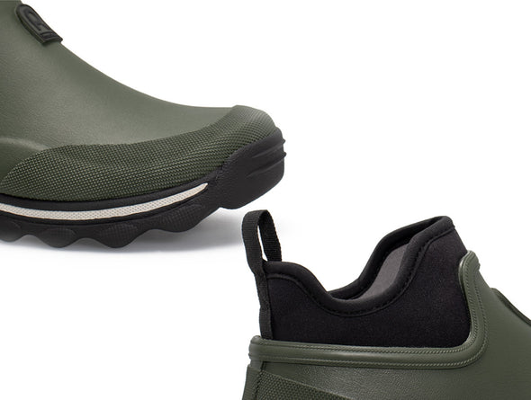 Rouchette Ladies Bottillon - Khaki toe