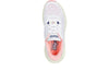 Skechers 129400 Slip-ins: Max Cushioning Glide-Step - White Pink top view